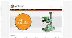 Desktop Screenshot of ambicaenterprises.net
