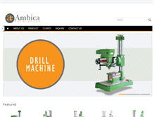 Tablet Screenshot of ambicaenterprises.net